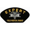 Expert Field Medical Badge Black Patch