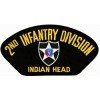 2nd Infantry Division with "Indian Head" Black Patch