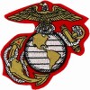 US Marine Corps Eagle Globe and Anchor Colored Patch