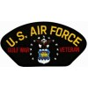 US Air Force Gulf War Veteran Emblem Black Patch