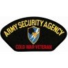 Army Security Agency Cold War Veteran Black Patch