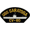 USS Saratoga CV-60 Black Patch
