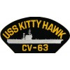 USS Kitty Hawk CV-63 Black Patch