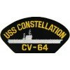PPFLB1611 - USS Constellation CV-64 Black Patch