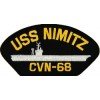 USS Nimitz CVN-68 Black Patch