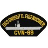 USS Dwight D. Eisenhower CVN-69 Black Patch