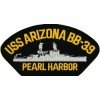 USS Arizona BB-39 Pearl Harbor Black Patch