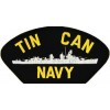 Tin Can Navy Black Patch