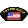 Cold War Veteran with United States Flag Black Patch