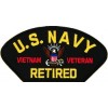 US Navy Retired Vietnam Veteran Patch