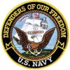 US Navy Defenders of Our Freedom Back Patch (5 inch)