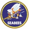 Seabees Back Patch (10" diameter)