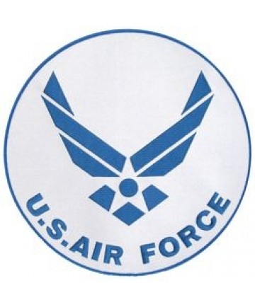 US Air Force Back Patch (10' Circle)