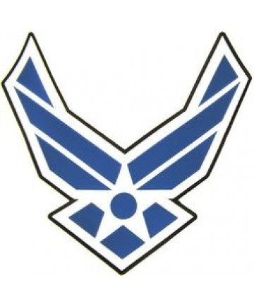 Air Force Patch (Newer Design) (11.5')