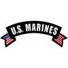 US Marine Corps Rocker Back Patch (10 X 4 inch)