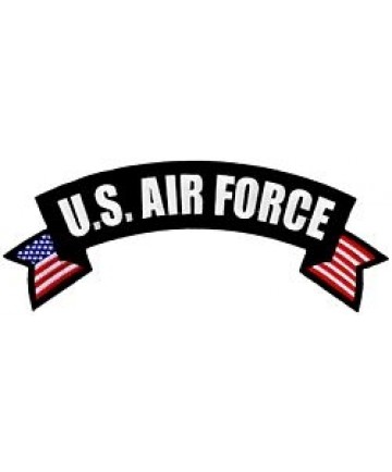 US Air Force Rocker Back Patch (11' x 3')