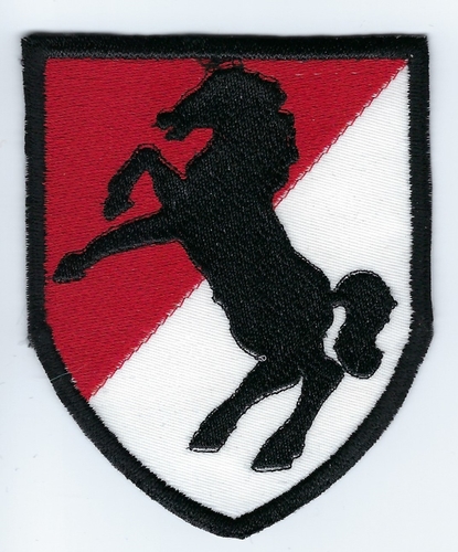 U.S. Army 11th ACR Black Horse patch