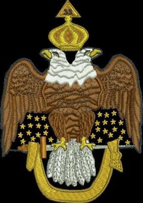 Scottish Right 33rd degree Double Eagle patch