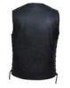 Men's Ultra Leather Durango Gray Vest