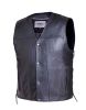 Men's Premium Soft Cowhide Gun Pocket Side-Lace Vest
