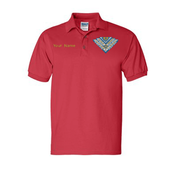 High Twelve Ultra Cotton Jersey Sport Shirt (Size: Small, Color: Red)