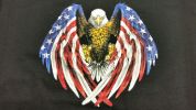 American Flag Swooping Eagle T-shirt