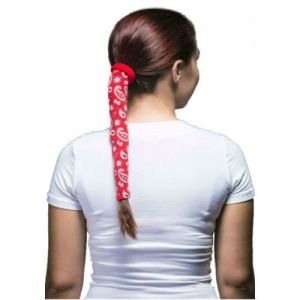 Wrapter Hair Wrap (Color: Red Paisley)