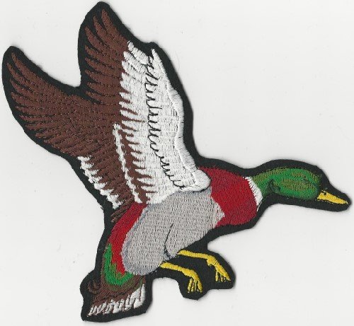 Mallard Duck patch (Patch Size: 7" W x 6" T)