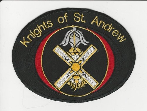 Knights of St. Andrew patch (Color: Red)